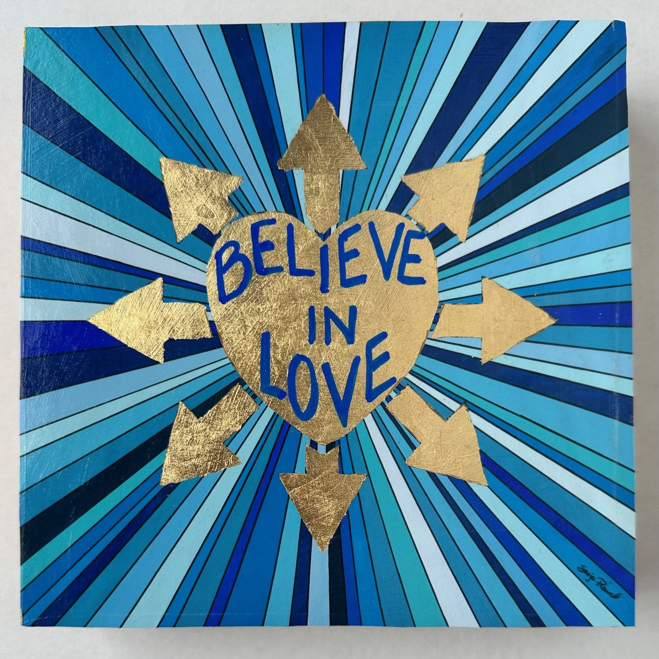 8 x 8 Blue Chill Love