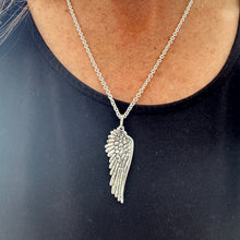 Load image into Gallery viewer, Limited Edition Silver Wing Pendant
