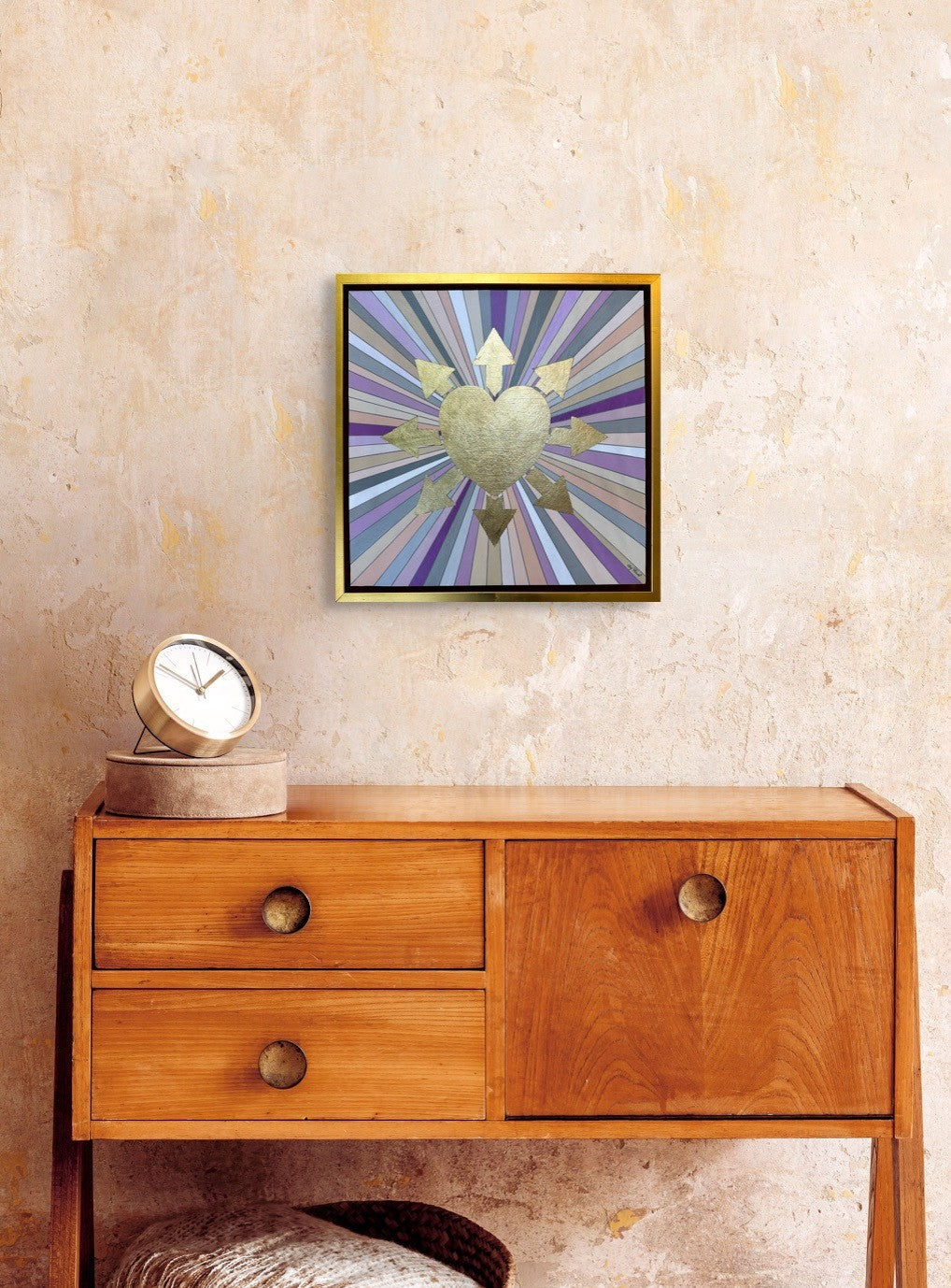 12 x 12 Modern Love (Framed & Artist Enhanced - Custom)