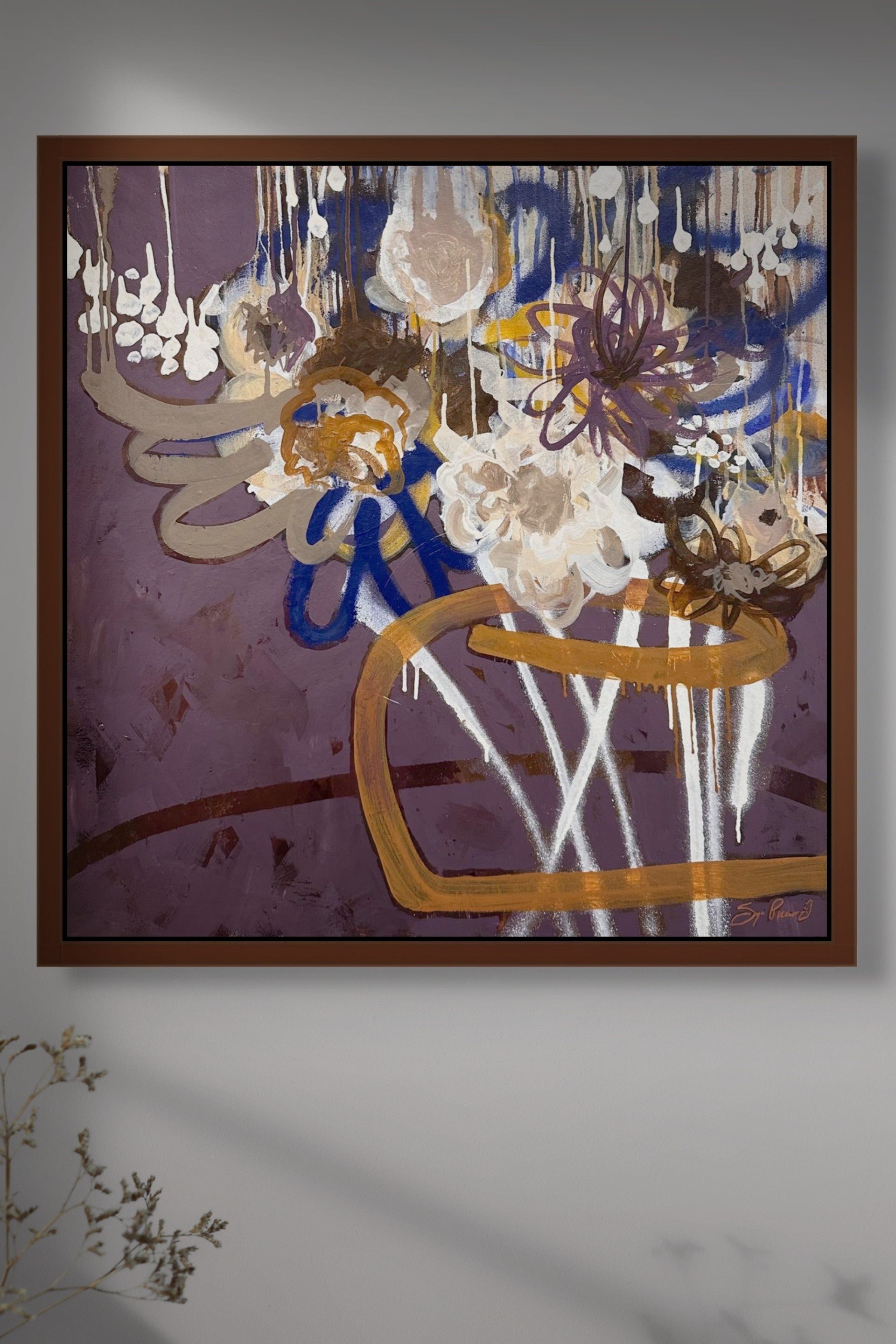 The Seduction of Flowers and Chocolate (Original)