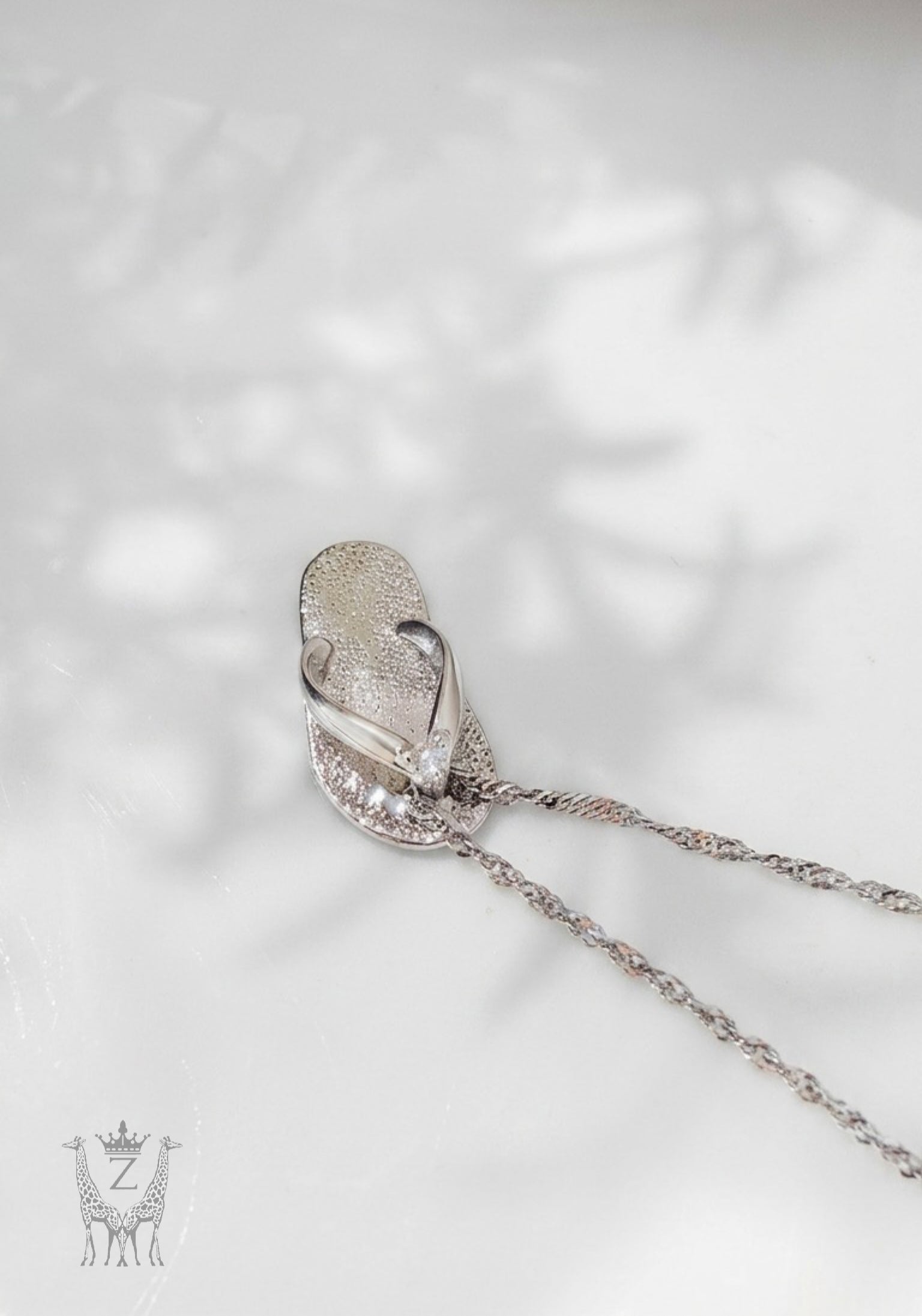 Flip Flop Pendant by Adele Von Tonder