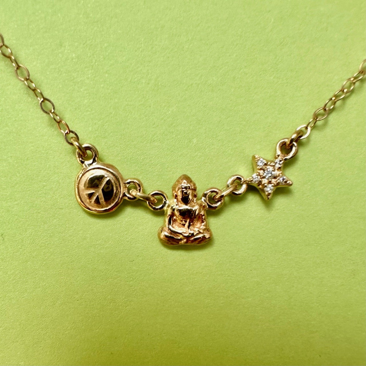 Peace & Destiny Story Necklace