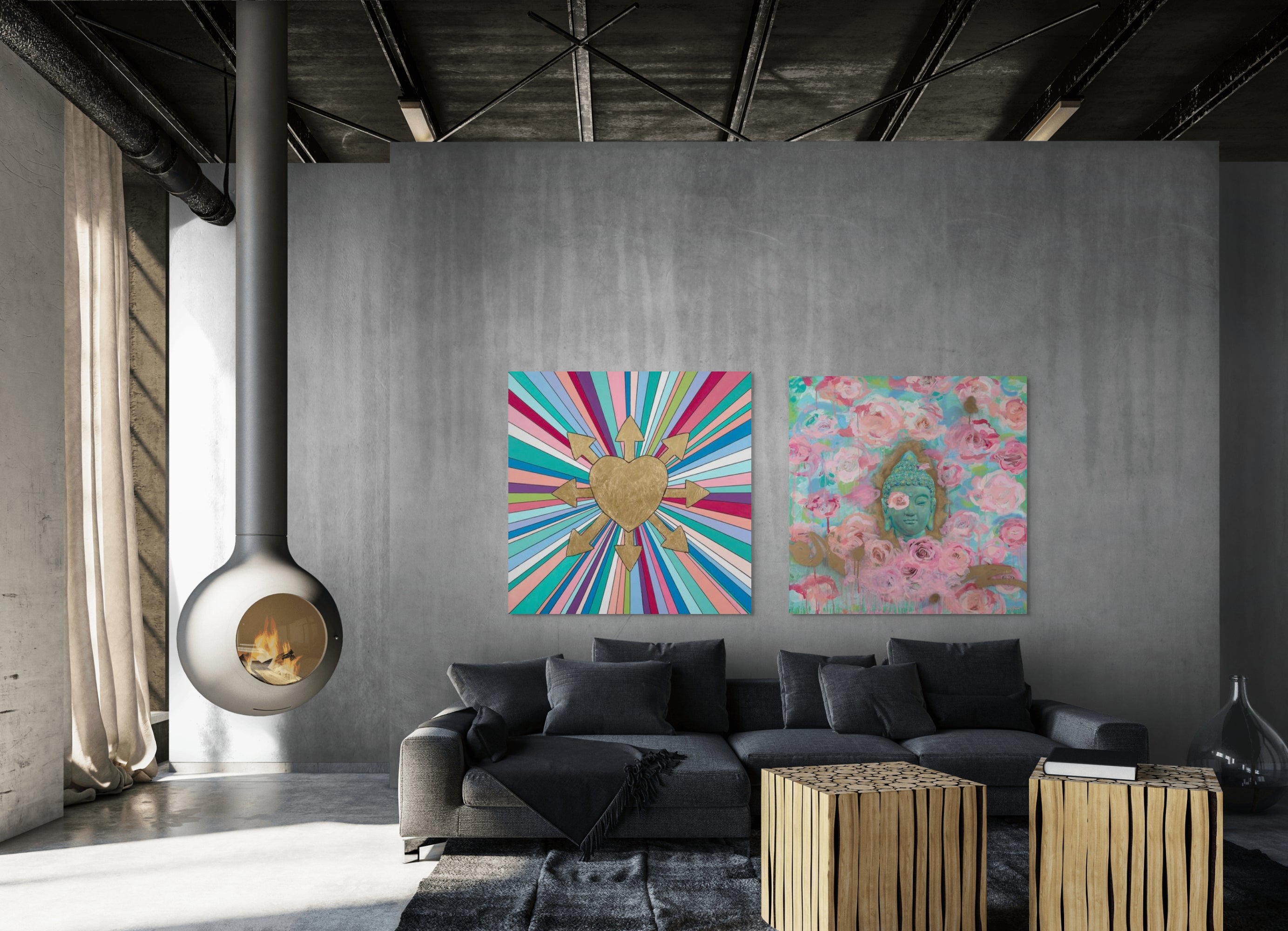 Pink Buddha Fest (Print)