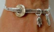 Load image into Gallery viewer, Gold Om Shanti Wrist Wrap - Peace
