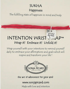 Sukha Wrist Wrap - Happiness