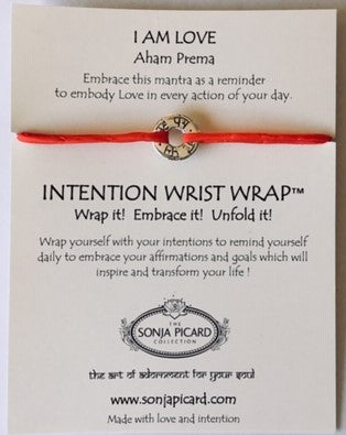 I Am Love Wrist Wrap - Aham Prema