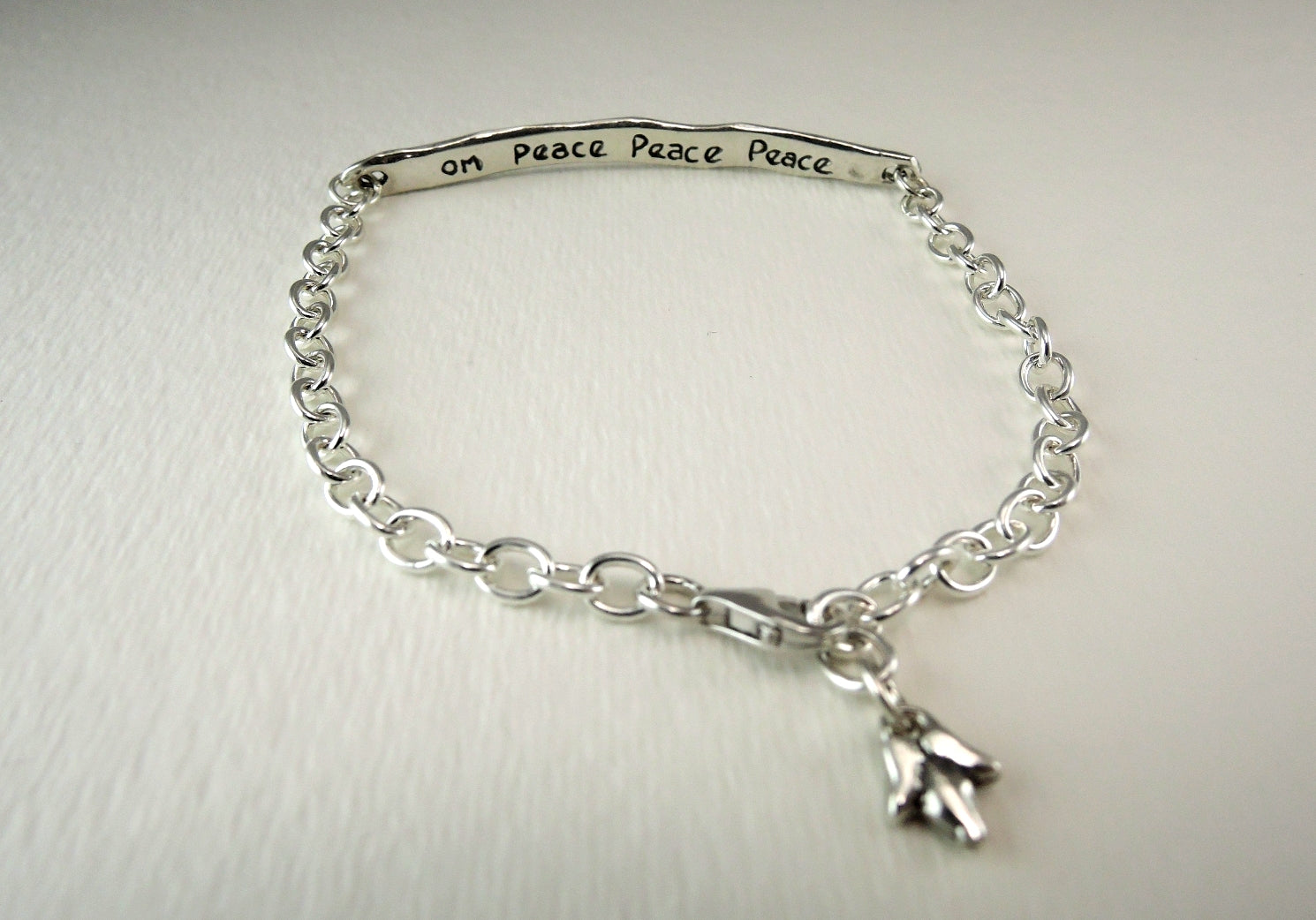 Intention Bracelet - Om Shanti