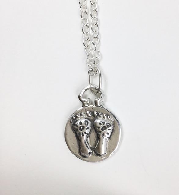 Lakshmi Pada Necklace