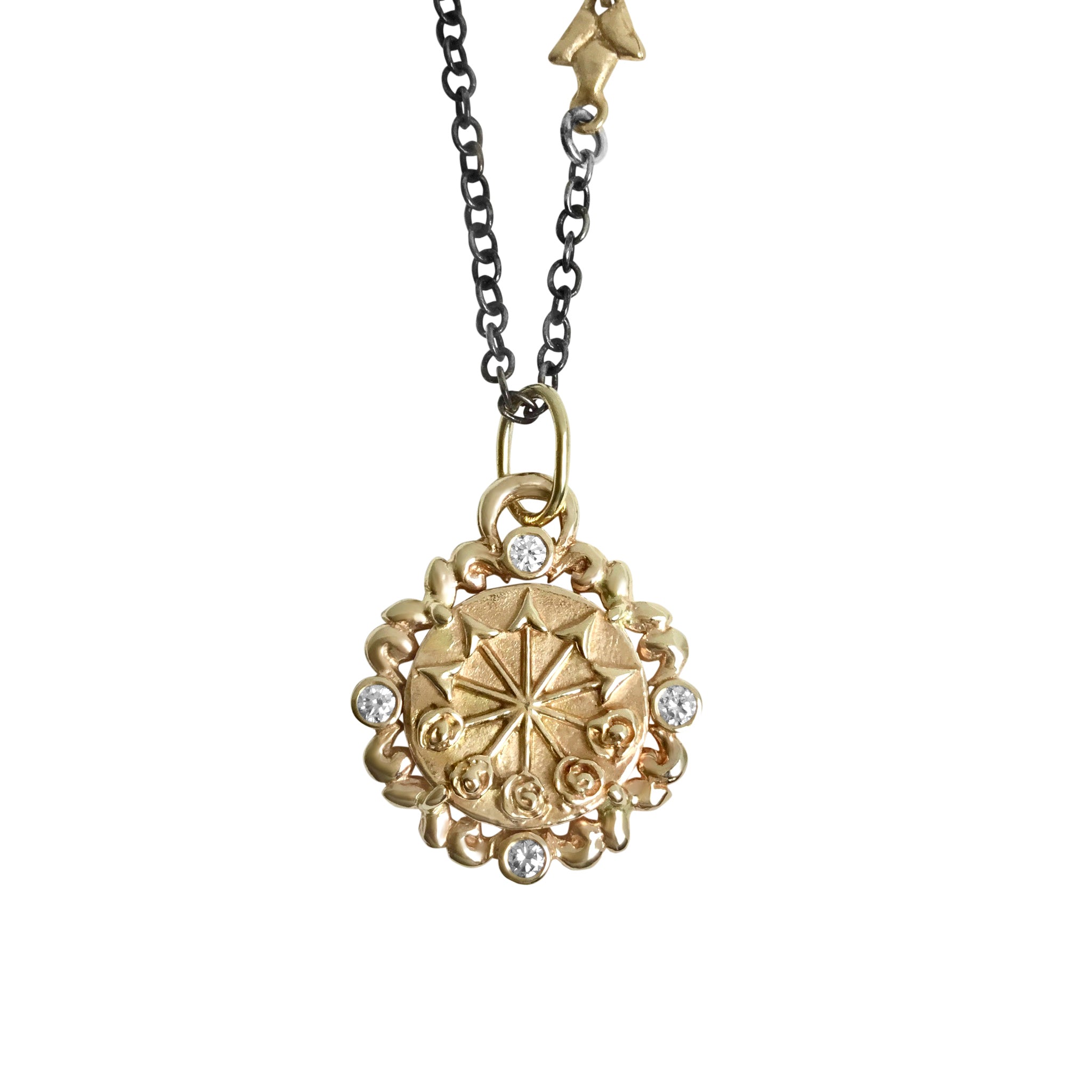 Lalita's Arrows with Diamond and Lotus Petal