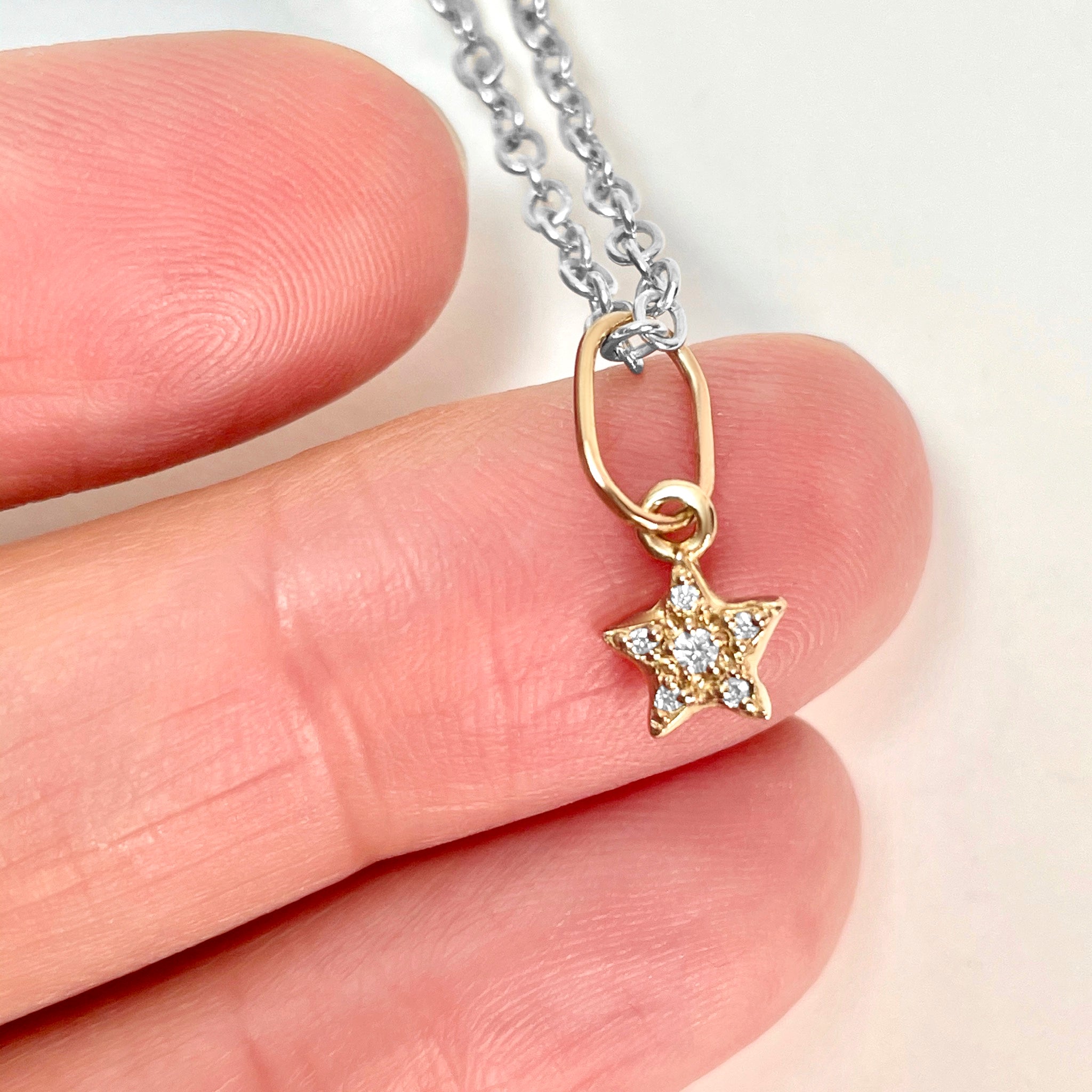 Tiny Pave Destiny Star