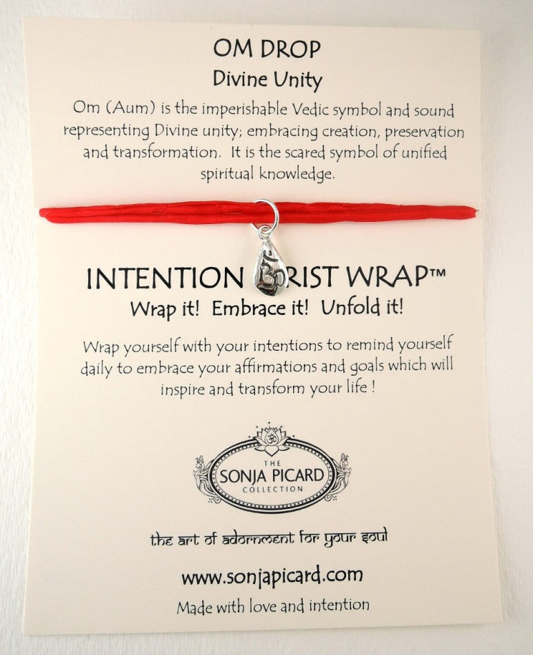 Om Drop Wrist Wrap - Divine Unity