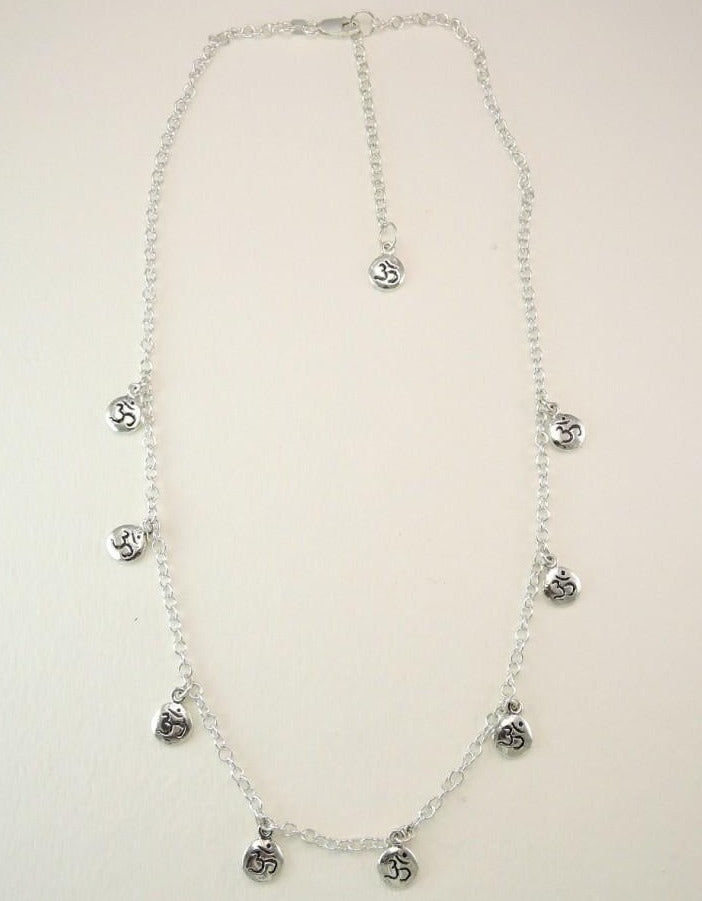 Tiny Om Bindi Necklaces