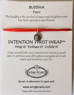 Buddha Wrist Wrap - Peace