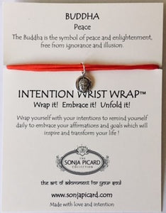 Buddha Wrist Wrap - Peace