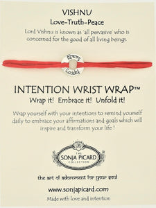 Vishnu Wrist Wrap - Peace