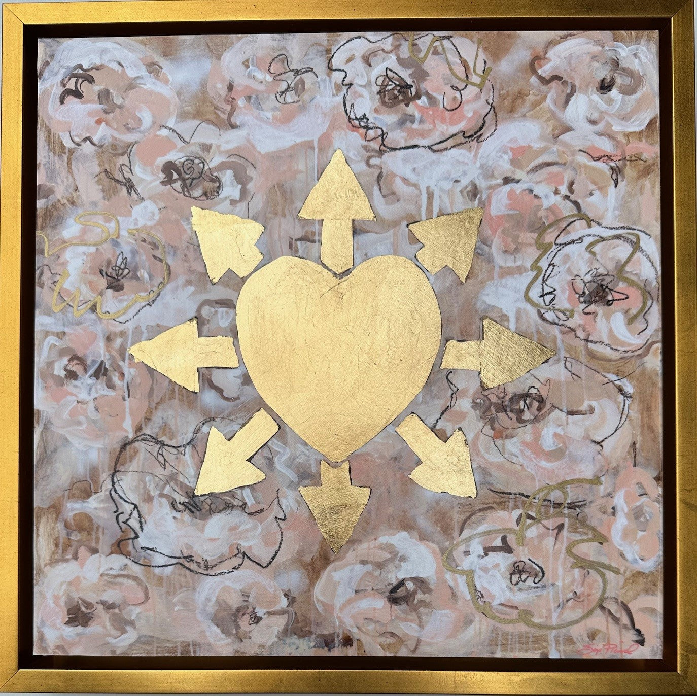 12 x 12 Bloom (Framed & Artist Enhanced - Custom)