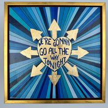 Load image into Gallery viewer, 12 x 12 Blue Chill Love (Framed &amp; Artist Enhanced)
