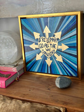 Load image into Gallery viewer, 12 x 12 Blue Chill Love (Framed &amp; Artist Enhanced)
