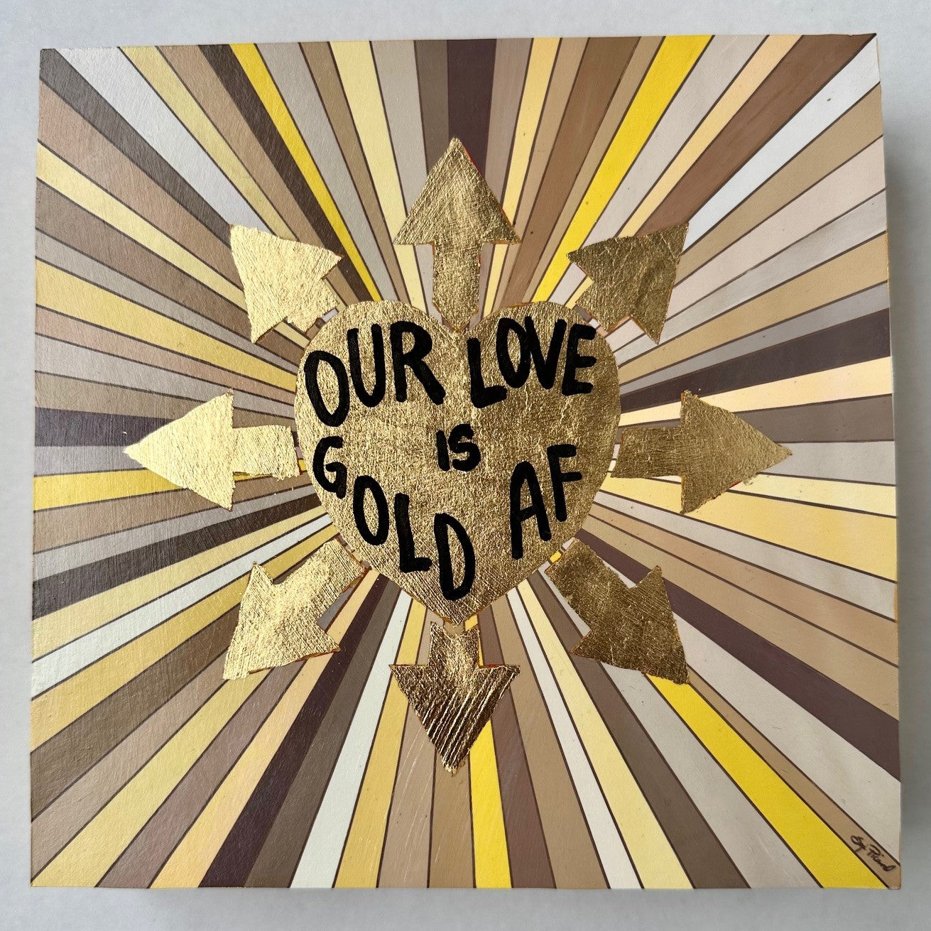 8 x 8 Gold Struck Love (2)
