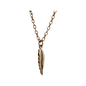 Small Dream Gold Feather