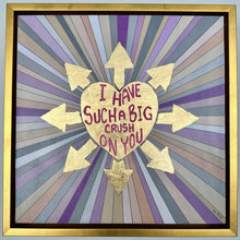 Load image into Gallery viewer, 12 x 12 Modern Love (Framed &amp; Artist Enhanced)
