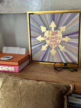 Load image into Gallery viewer, 12 x 12 Modern Love (Framed &amp; Artist Enhanced)
