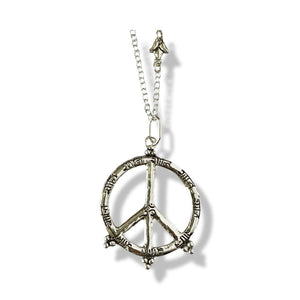 Silver Peace Sign