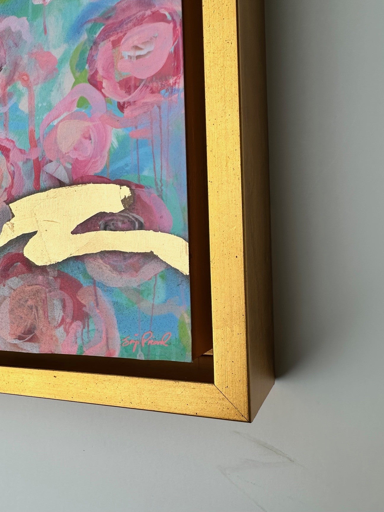 12 x 12 Pink Buddha Fest (Framed & Artist Enhanced)