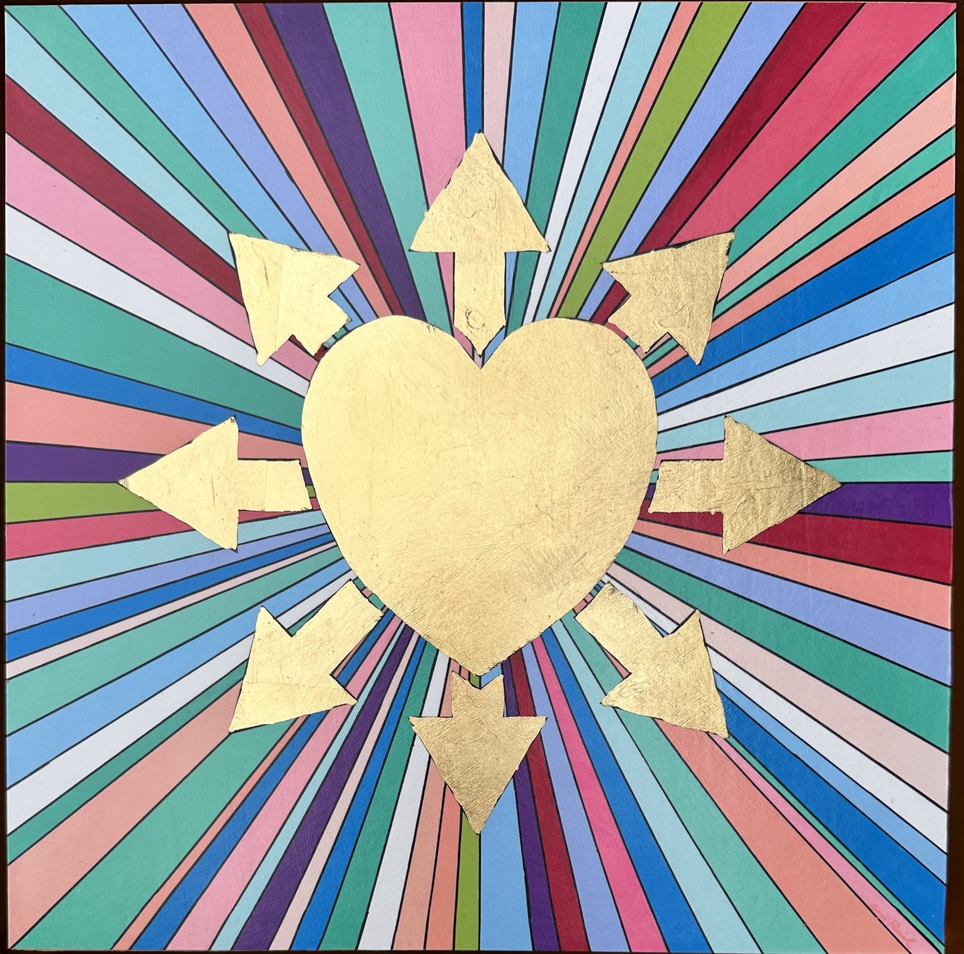 Psychedelic Heartbeat (Artist Enhanced Print)