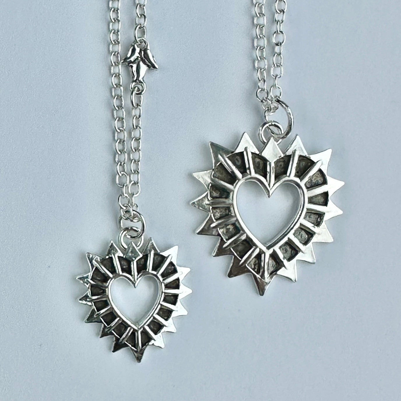 PRE-ORDER - Silver Radical Love Heart