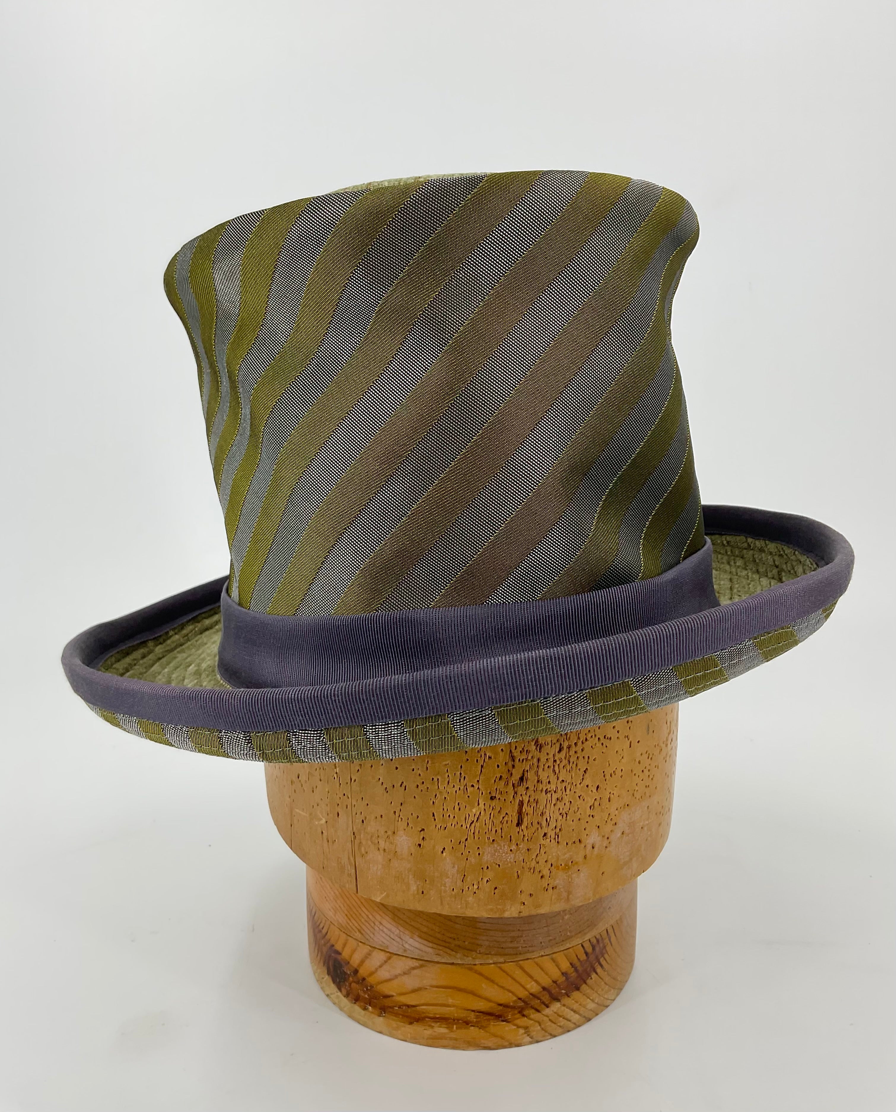 Striped Top Hat by Renata Crowe