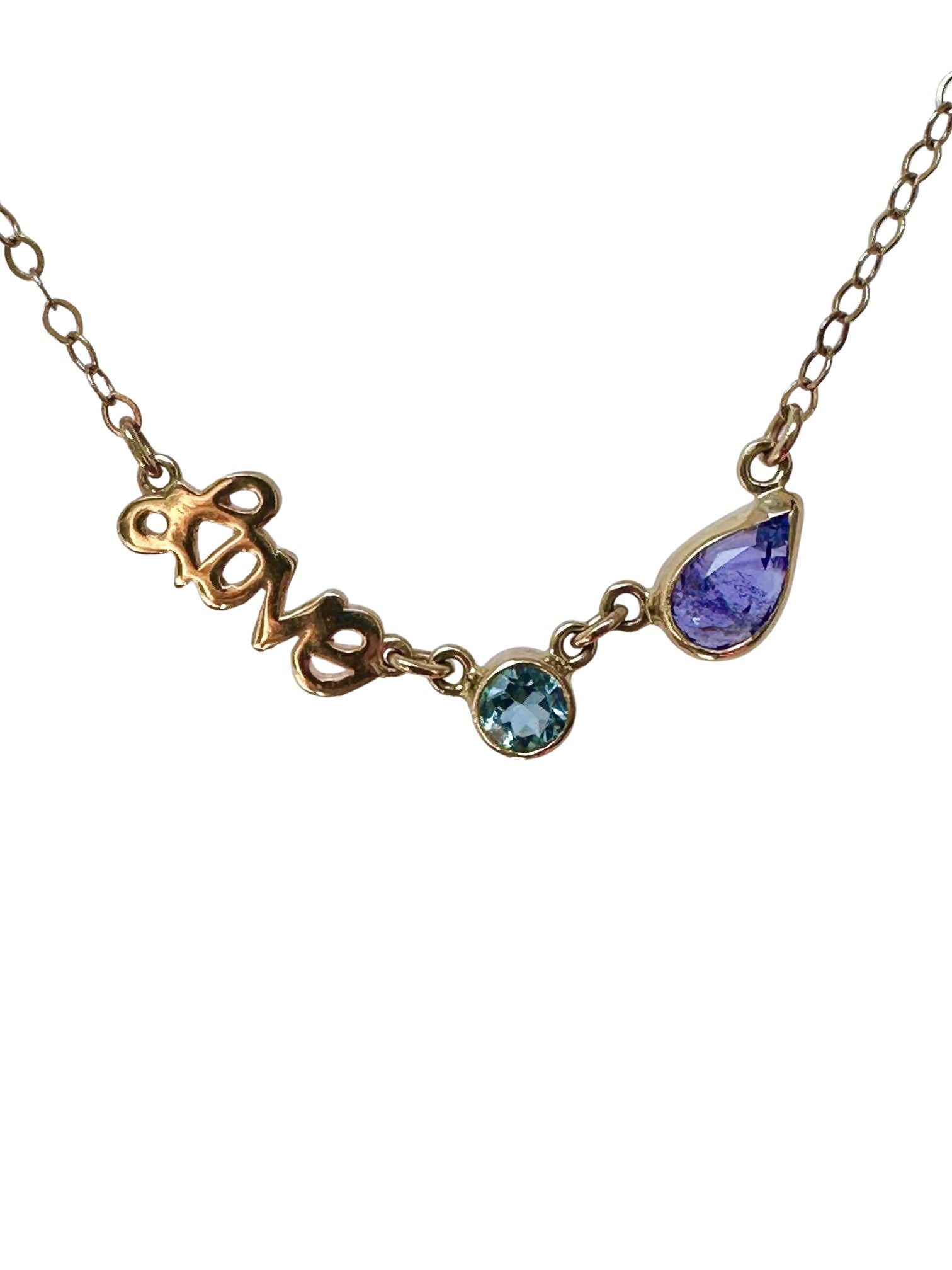 Stoned In Love - Aquamarine & Tanzanite