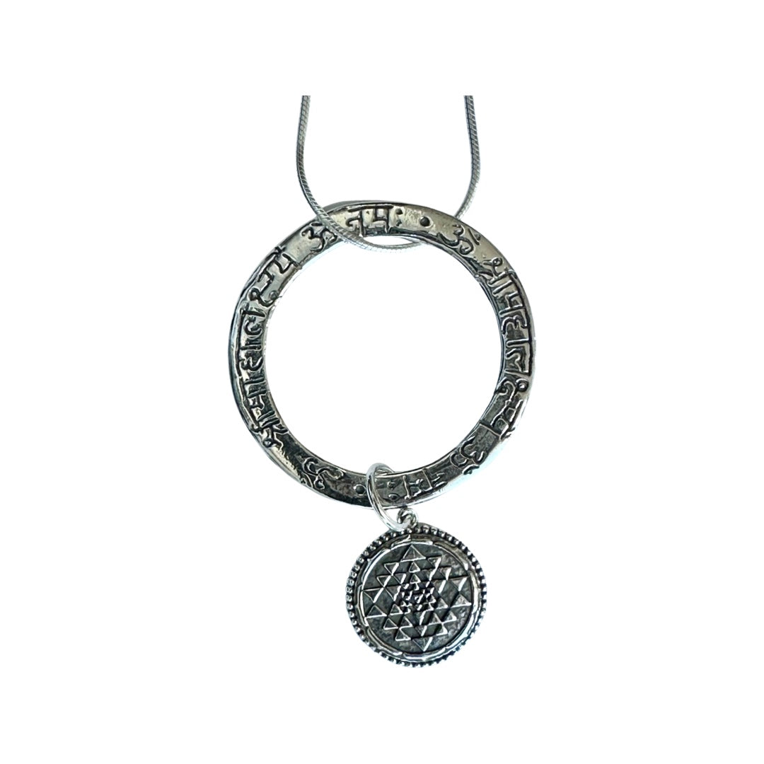 SN1 Lakshmi and Shri Yantra Necklace