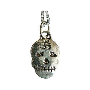 SN3 Small Om Skull Necklace