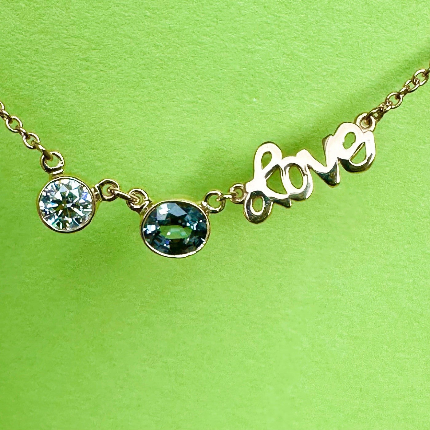 Stoned In Love - Spinel and Lab Diamond