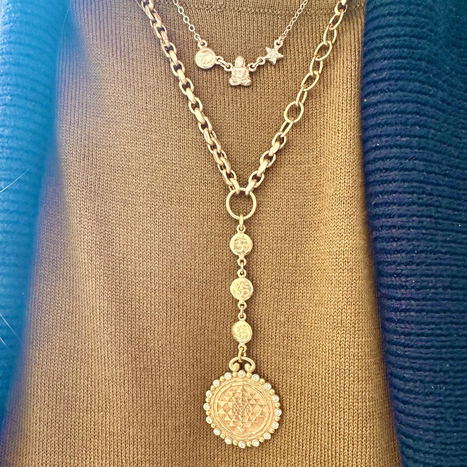 Peace & Destiny Story Necklace