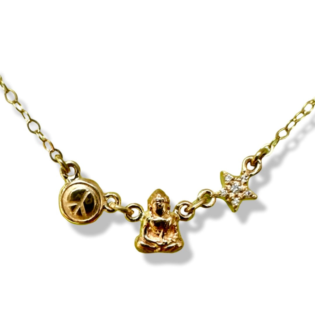 Peace & Destiny Story Necklace