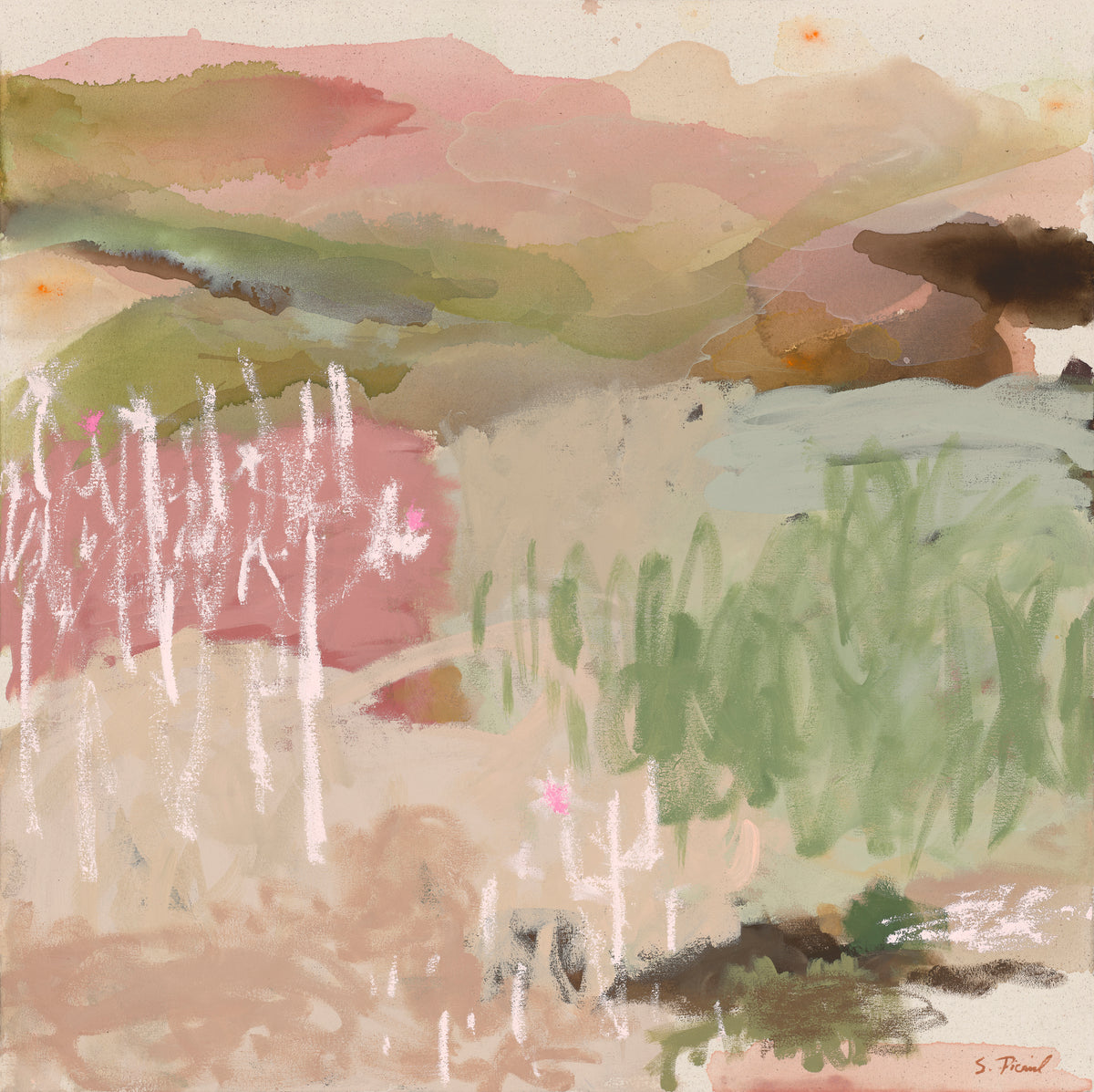 Cacti Bathing (Original)