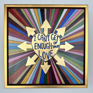 12 x 12 Cosmic Love (Framed & Artist Enhanced)