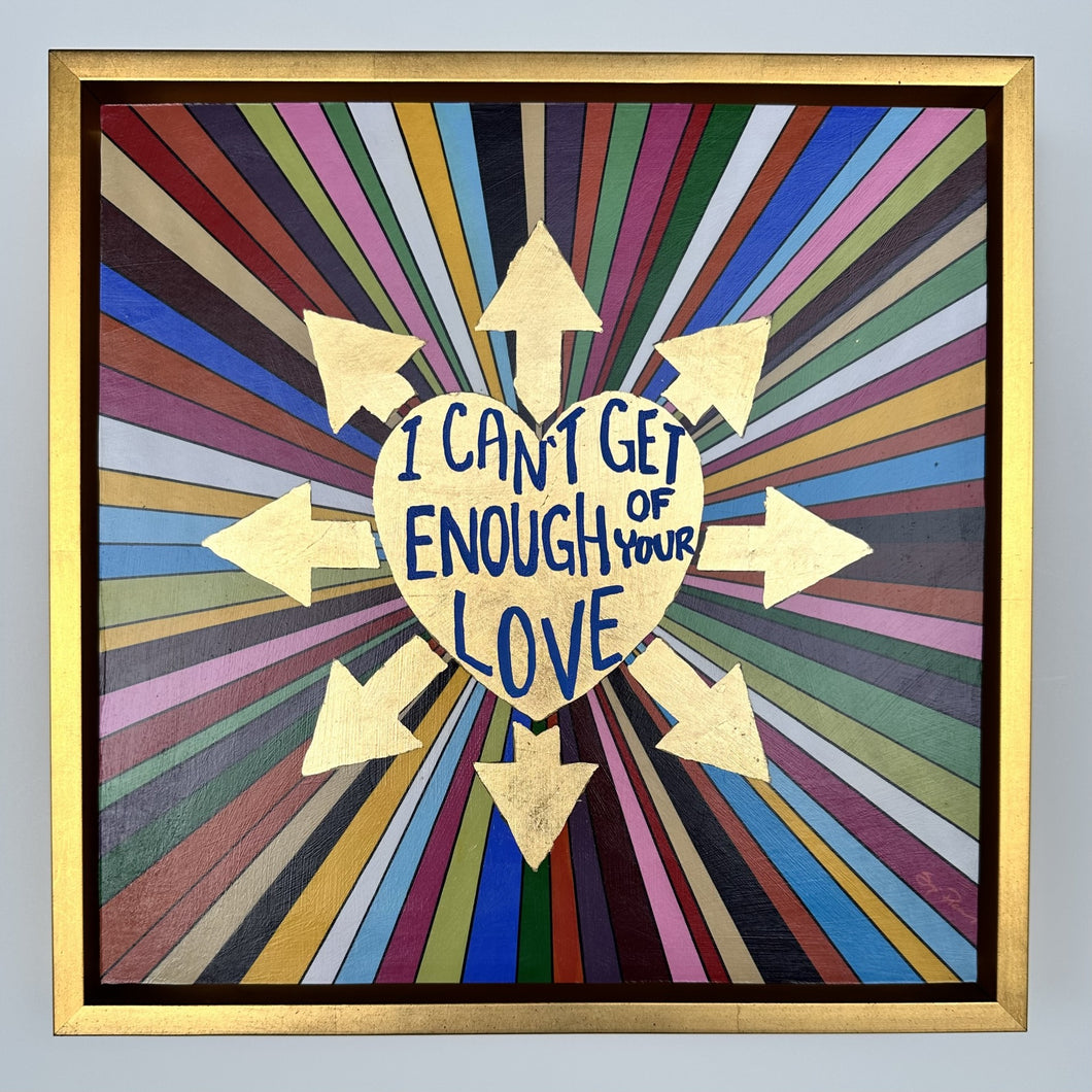 12 x 12 Cosmic Love (Framed & Artist Enhanced)