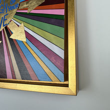 Load image into Gallery viewer, 12 x 12 Cosmic Love (Framed &amp; Artist Enhanced)
