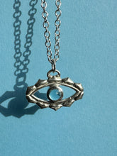 Load image into Gallery viewer, Silver Evil Eye Necklace
