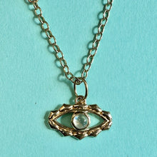 Load image into Gallery viewer, Evil Eye Moonstone
