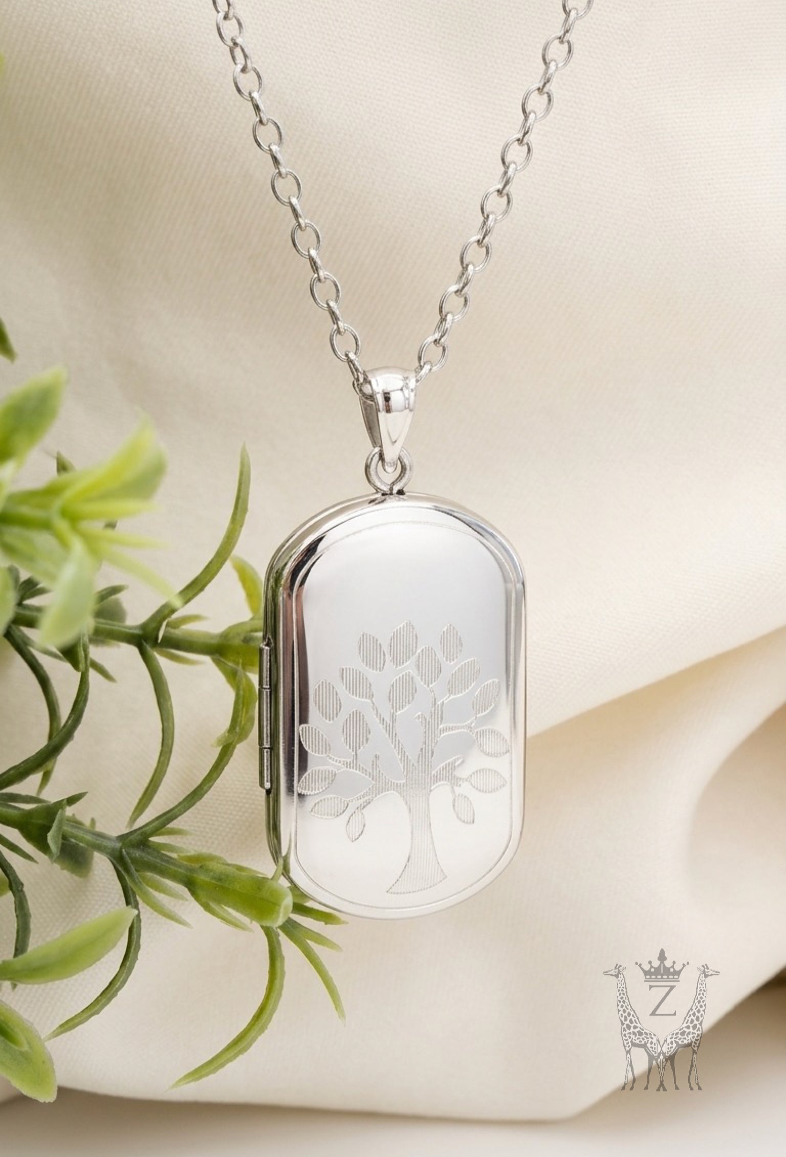 Tree of Life Locket by Adele Von Tonder