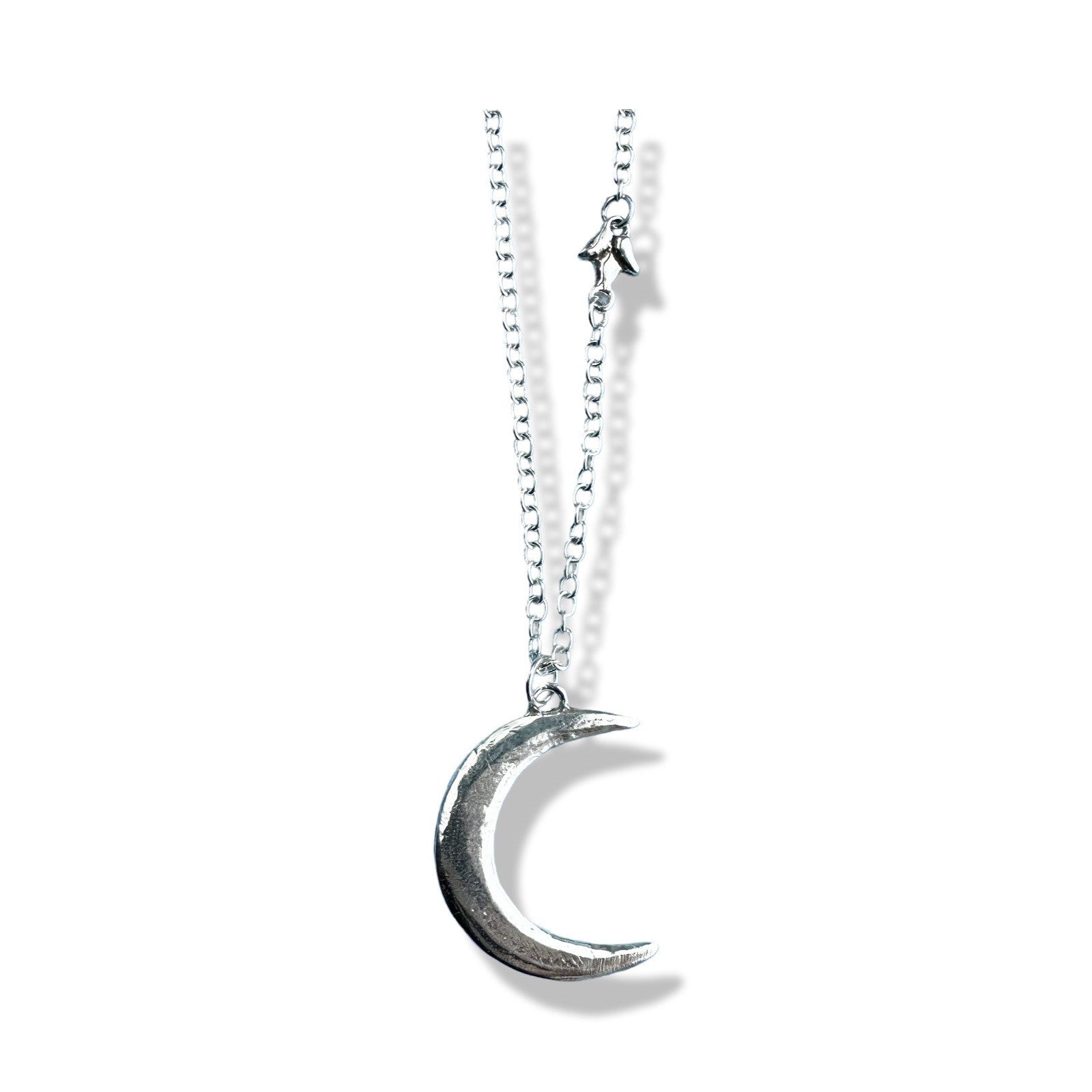 Silver Abundance Crescent Moon