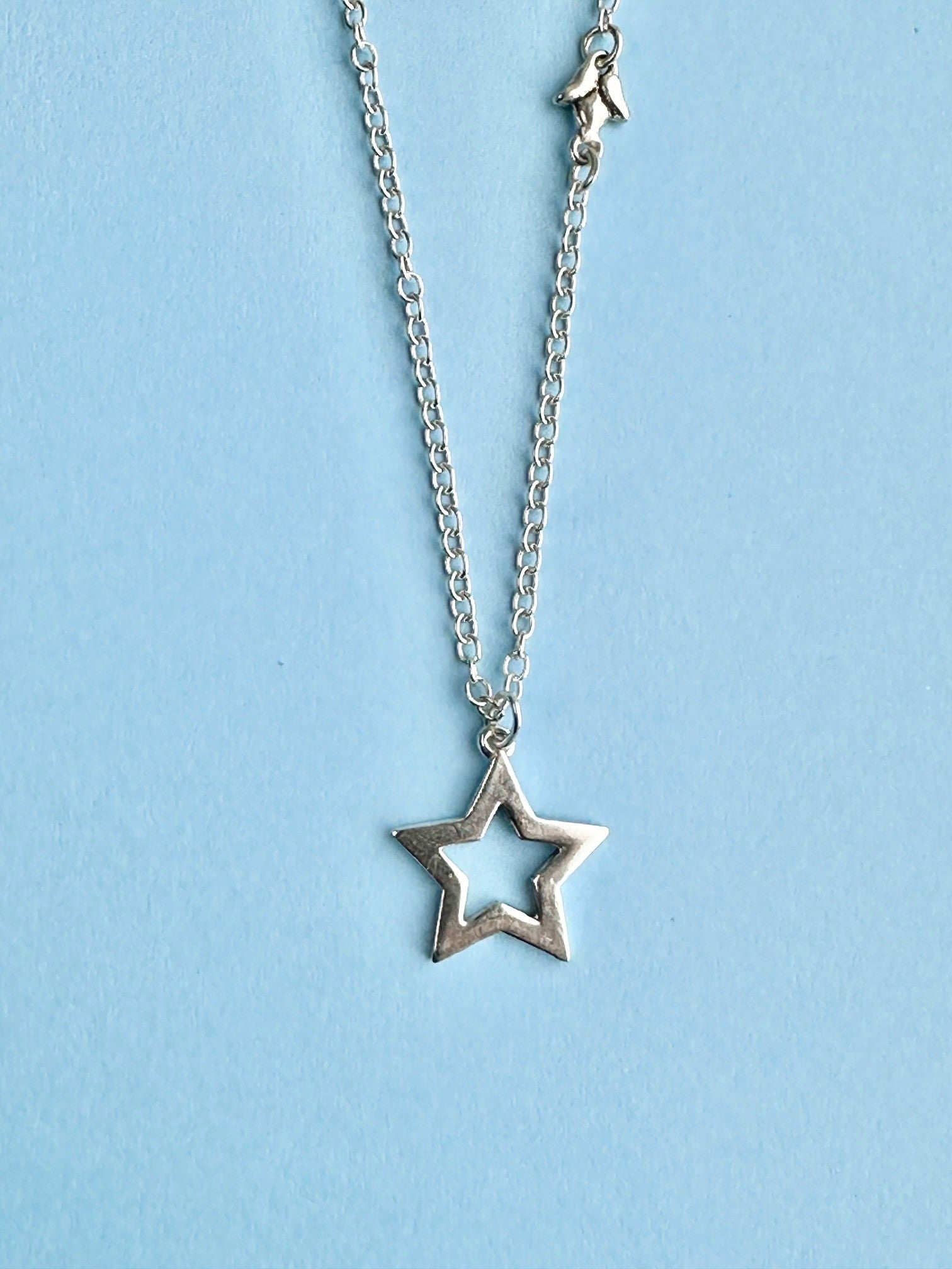 Silver Cut Out Destiny Star