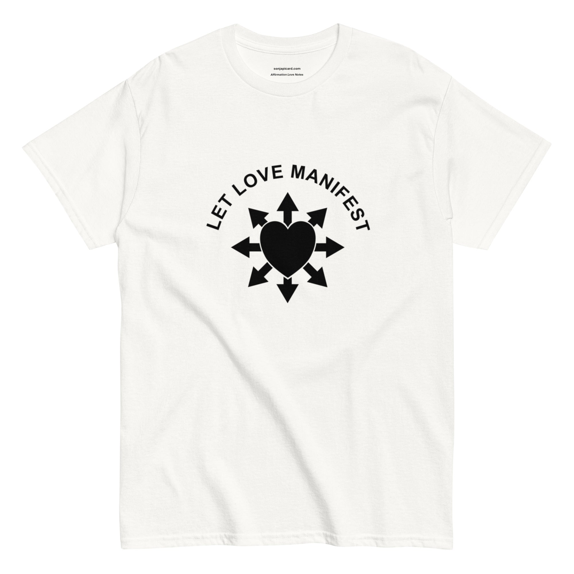 Let Love Manifest - Men's / Unisex T-shirt