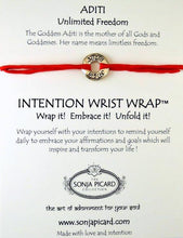 Load image into Gallery viewer, Gold Aditi Wrist Wrap - Limitless Freedom
