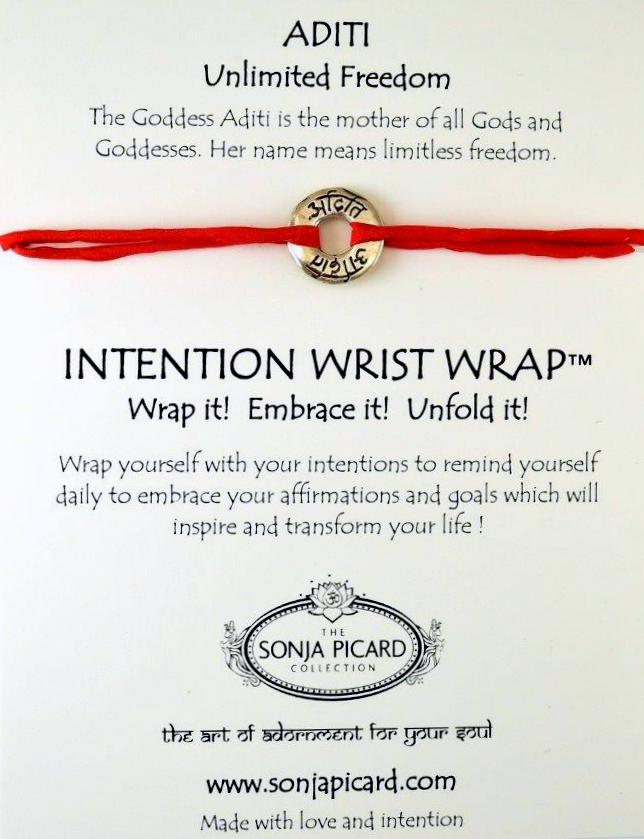 Gold Aditi Wrist Wrap - Limitless Freedom