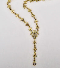 Load image into Gallery viewer, Gold Bud Mala with Diamonds
